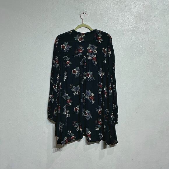 Free People Black Raven Combo Tree Swing Top Sz XS - Picture 8 of 11